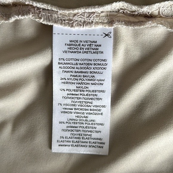 LAUREN RALPH LAUREN Women’s Lace Knee-Length Cocktail Dress Light Grey Size 4 - Picture 14 of 14